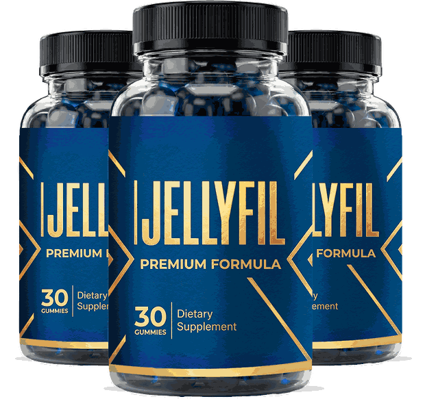 JellyFil bottle, 30 gummies, dietary supplement for men's vitality